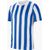 Nike Striped Division IV Shirt Korte Mouw Kinderen - Wit / Royal