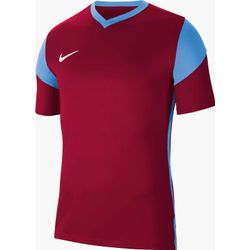 Nike Park Derby III Shirt Korte Mouw Kinderen - Bordeaux / Hemelsblauw