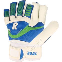 Real Match Keepershandschoenen Kinderen - Wit / Royal / Groen