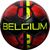 Select Belgium Voetbal - Zwart / Geel / Rood