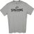 Spalding Logo T-Shirt Enfants - Gris Mélange