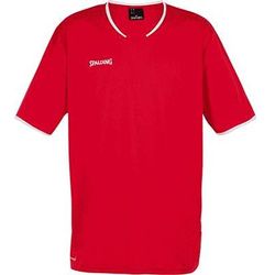 Spalding Move Shooting Shirt Heren - Rood / Wit