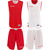 Spalding Double Face Set De Basketball Réversible Enfants - Red / White