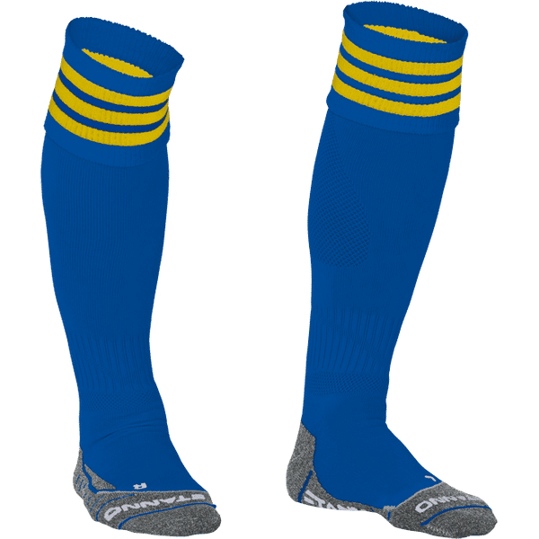 Stanno Ring Chaussettes De Football - Royal / Jaune