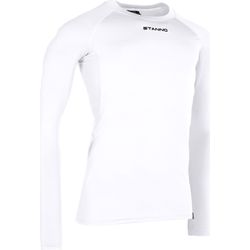 Voorvertoning: Stanno Functional Sports Underwear Shirt Lange Mouw Heren - Wit