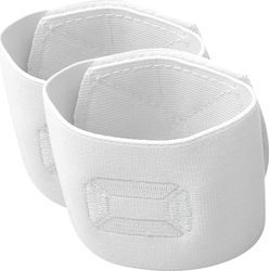 Stanno Elastique Velcro Pour Protège-Tibias - Blanc